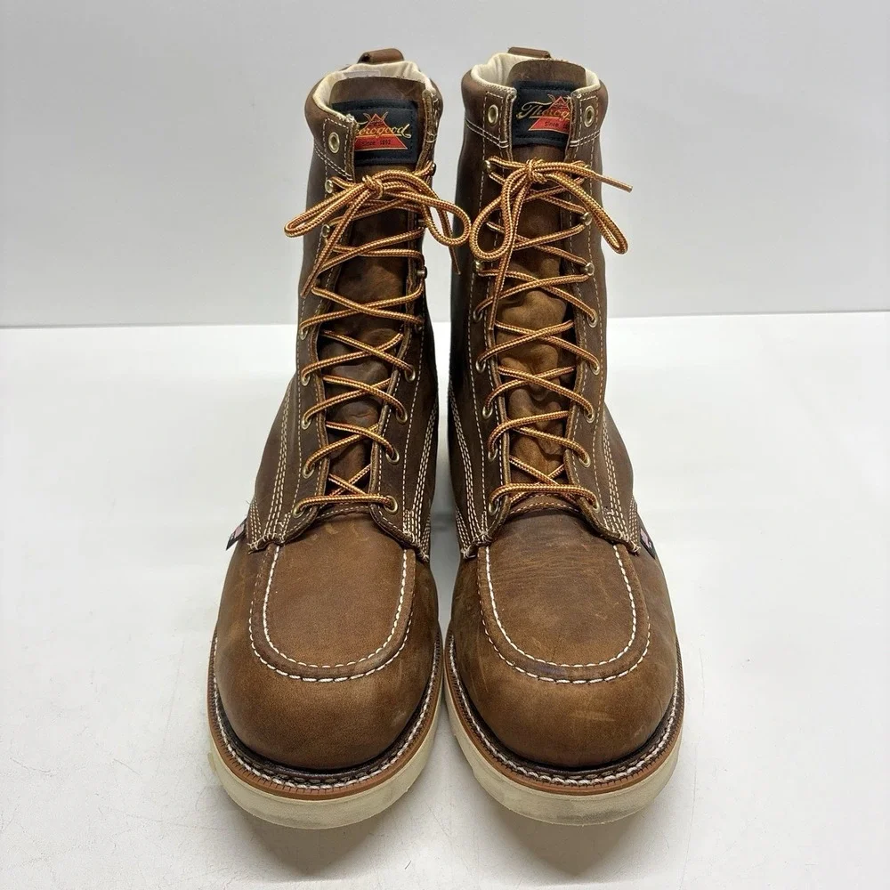 Thorogood Men's American Heritage Steel Toe Work Boot Size 14 EE Crazy Horse USA